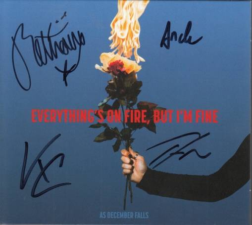 Okładka As December Falls - Everything's On Fire But I'm Fine