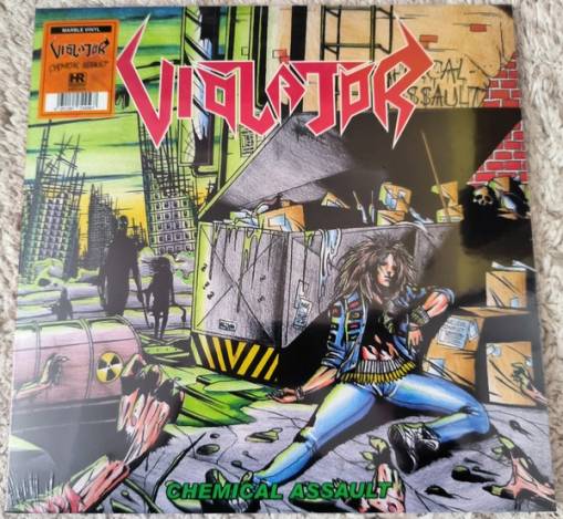 Okładka Violator - Chemical Assault LP MARBLED