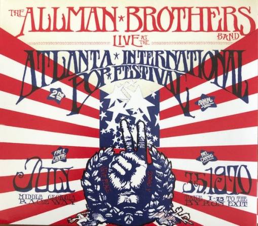 Okładka Allman Brothers Band, The - Live At The Atlanta International Pop Festival