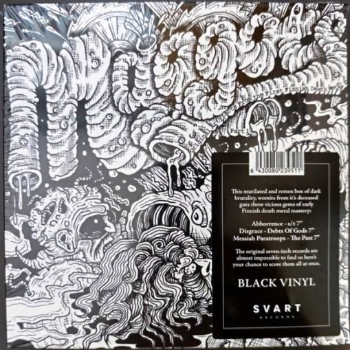Okładka Abhorrence - Maggots Original Artyfacts From EP BOX BLACK