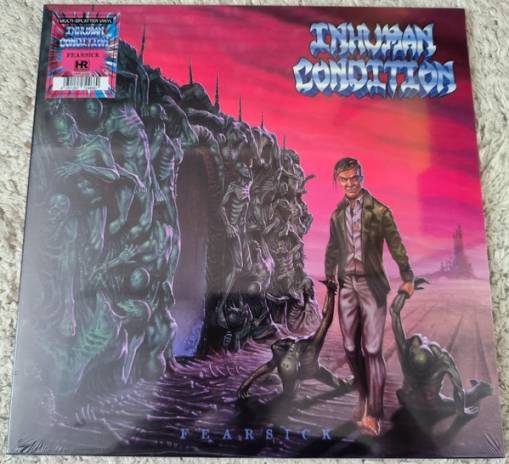 Okładka Inhuman Condition - Fearsick LP SPLATTER
