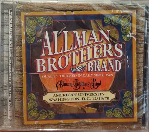 Okładka Allman Brothers Band, The - AMERICAN UNIVERSITY 12-13-70