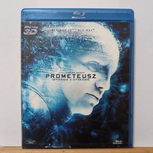 Okładka Ridley Scott - Prometeusz (Blu-Ray 3D + Blu-Ray) [NM]