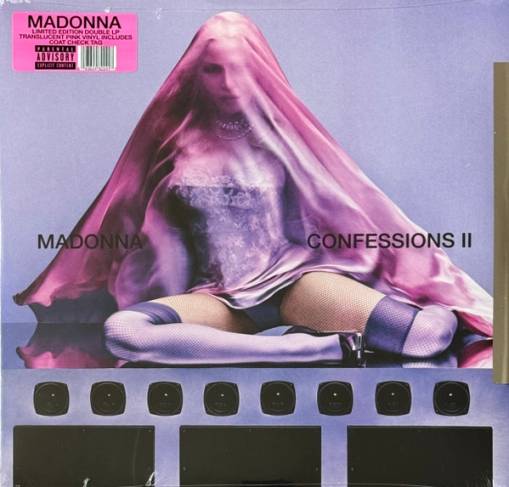 Okładka MADONNA - CONFESSIONS II (2LP STANDARD, TRANSLUCENT PINK VINYL)