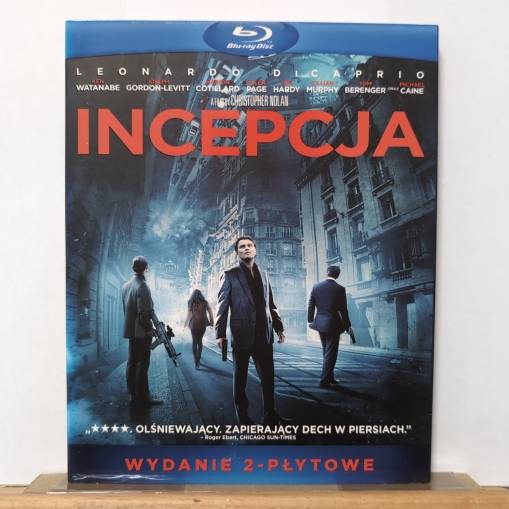 Okładka Christopher Nolan - Incepcja (2BLU-RAY) [lektor] [NM]