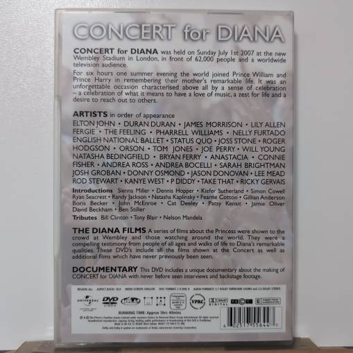 Concert for Diana PL (2DVD) [EX]