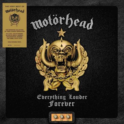 Okładka MOTORHEAD - EVERYTHING LOUDER FOREVER - THE VERY BEST OF (2LP Gold Vinyl)