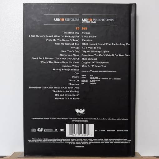 U218 Singles (CD+DVD) PAL [NM]
