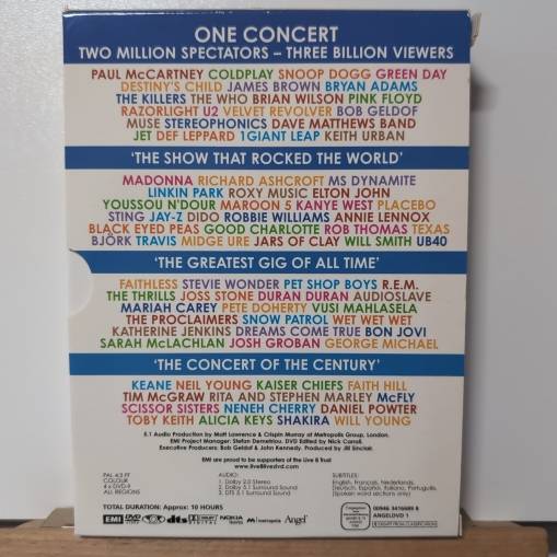 Live 8: One Day, One Concert, One World 4DVD [NM]