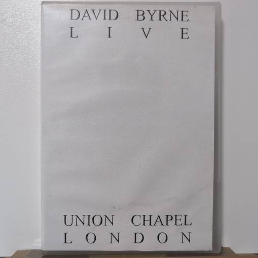 Okładka David Byrne - Live Union Chapel London PA [EX]