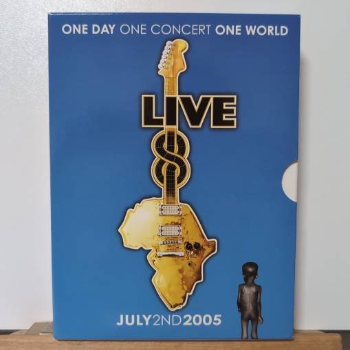 Okładka Various - Live 8: One Day, One Concert, One World 4DVD [NM]