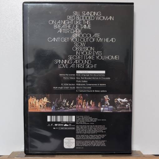 Body Language Live (PAL)[DVD] [EX]