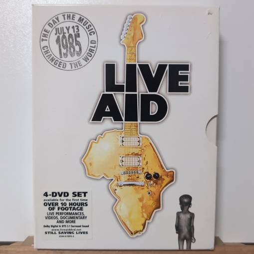 Okładka Various - Live Aid 4DVD [NM]