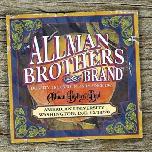 Okładka Allman Brothers Band, The - AMERICAN UNIVERSITY 12-13-70
