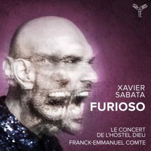 Okładka Xavier Sabata Le Concert De L Hostel Dieu Franck-Emmanual Comte - Furioso