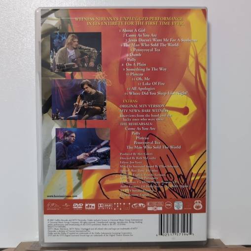 MTV Unplugged In New York [DVD] [NM]