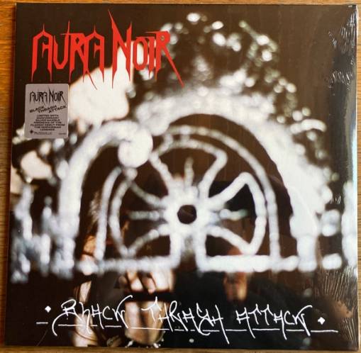 Okładka Aura Noir - Black Thrash Attack 30th Anniversary LP SILVER BLACK