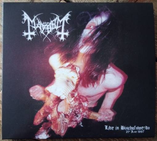 Okładka Mayhem - Live In Bischofswerda CD LIMITED