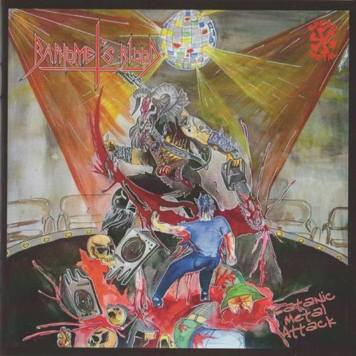 Okładka Baphomet's Blood - Satanic Metal Attack