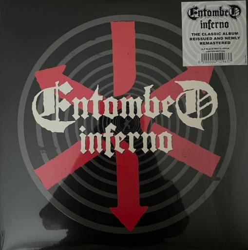 Okładka Entombed - Inferno LP BLACK WHITE