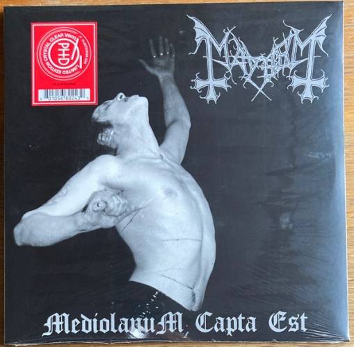 Okładka Mayhem - Mediolanum Capta Est LP CLEAR