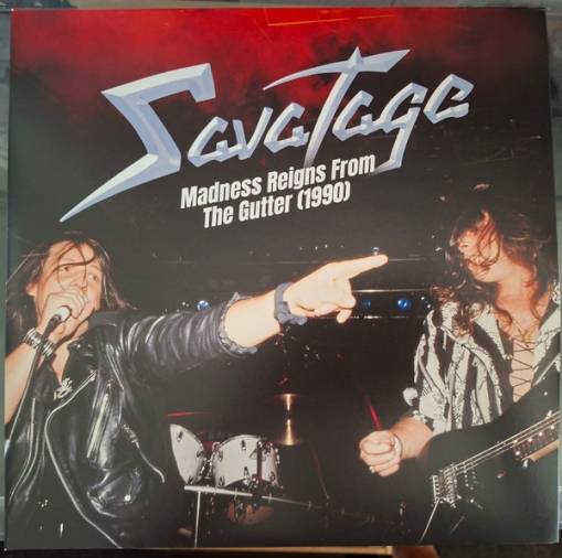 Okładka Savatage - Madness Reigns From The Gutter 1990 LP