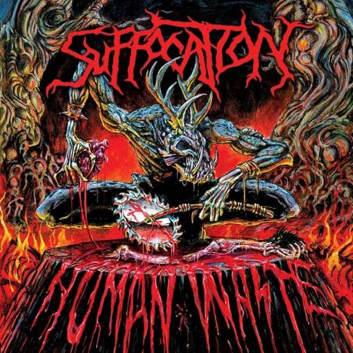 Okładka Suffocation - Human Waste LP SPLATTER