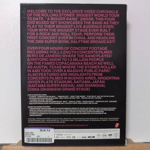 The Biggest Bang (4DVD) [NM]