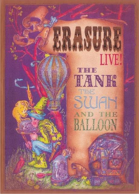 Okładka Erasure - The Tank The Swan And The Balloon Live! [NM]