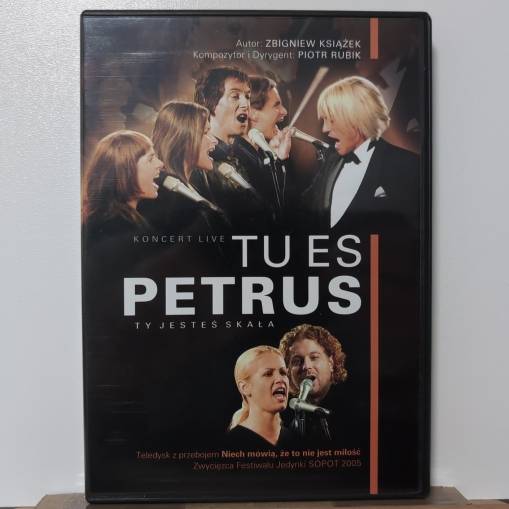 Okładka Rubik / Książek - Tu Es Petrus Ty jesteś skała [VG]