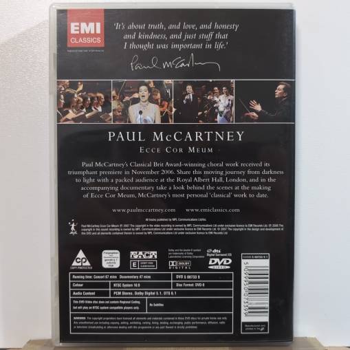 Ecce Cor Meum - The World Premiere Live From The Royal Albert Hall  [NM]
