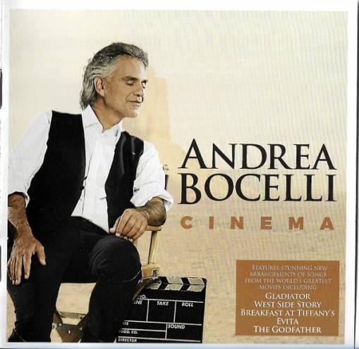 Okładka BOCELLI, ANDREA - CINEMA