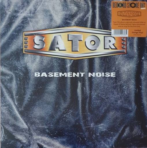 Okładka Sator - Basement Noise LP ORANGE