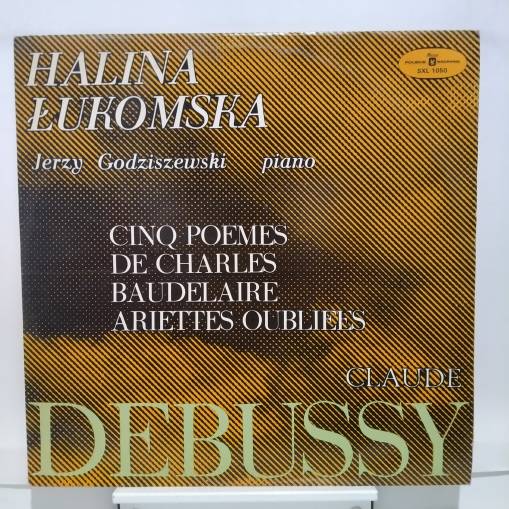 Okładka *Halina Łukomska - Cinq Poemes De Charles Baudelaire / Ariettes Oubliees [VG]