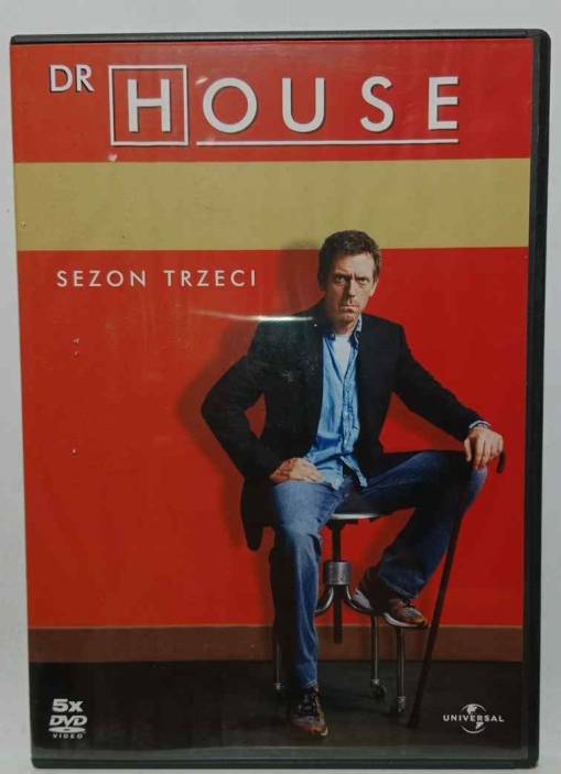 Okładka David Shore - Dr House Sezon 3 (5DVD) [NM]