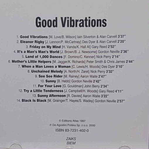 Świat Muzyki Hity Szalonych Lat 60 i 70 - Good Vibrations [NM]