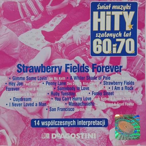 Okładka Various - Świat Muzyki Hity Szalonych Lat 60 i 70 - Strawberry Fields Forever [NM]