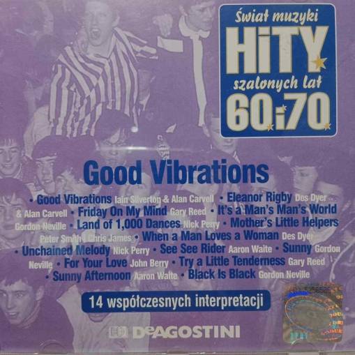 Okładka Various - Świat Muzyki Hity Szalonych Lat 60 i 70 - Good Vibrations [NM]