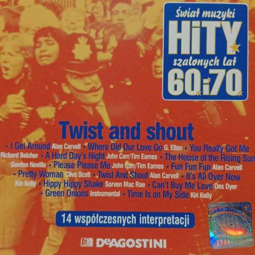 Okładka Various - Świat Muzyki Hity Szalonych Lat 60 i 70 - Twist And Shout [NM]