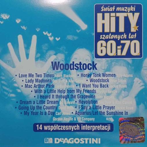 Okładka Various - Świat Muzyki Hity Szalonych Lat 60 i 70 - Woodstock [NM]