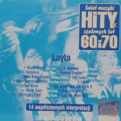 Okładka Various - Świat Muzyki Hity Szalonych Lat 60 i 70 - Layla [NM]