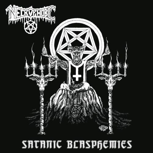 Okładka Necrophobic - Satanic Blasphemies (Re-issue 2022)