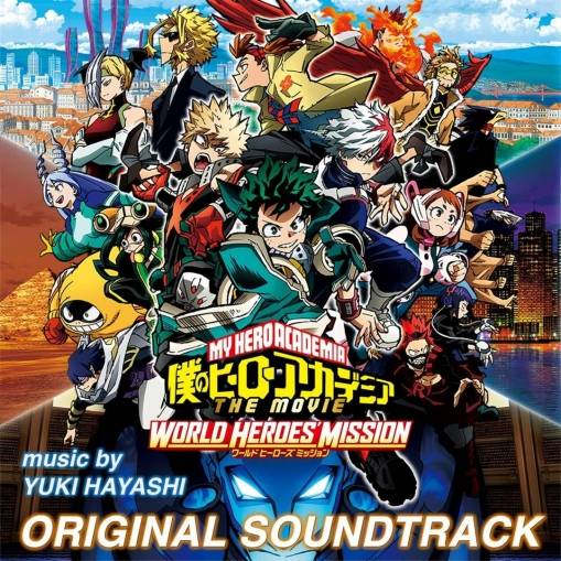 Okładka Yuki Hayashi - My Hero Academia: World Heroes' Mission (Original Motion Picture Soundtrack)