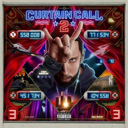 Okładka EMINEM - CURTAIN CALL 2