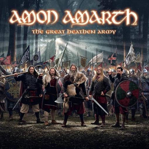 Okładka Amon Amarth - The Great Heathen Army LP BLACK