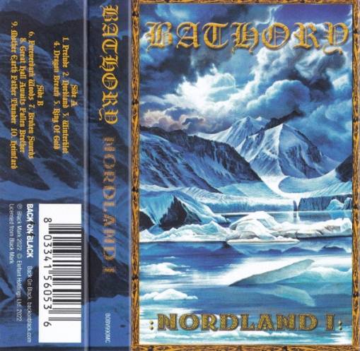 Okładka Bathory - Nordland I CASSETTE