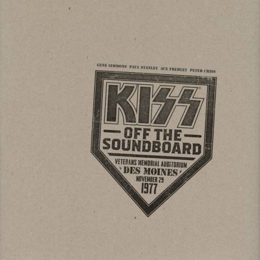 Okładka KISS - KISS OFF THE SOUNDBOARD: LIVE IN DES MOINES (2LP)