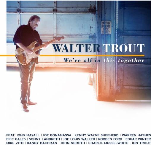 Okładka Walter Trout - We're All In This Together LP BLUE