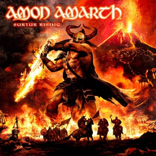 Okładka Amon Amarth - Surtur Rising LP MARBLED