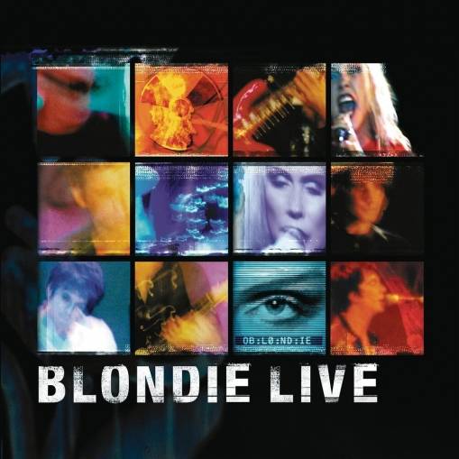 Okładka Blondie - Live LP WHITE